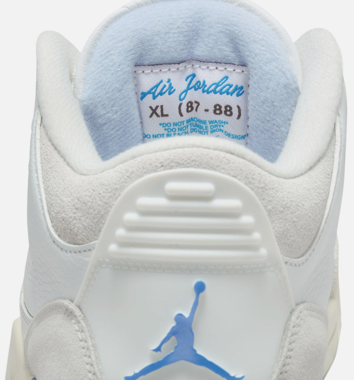 Air Jordan 3 Retro Lucky Shorts 男士休闲运动鞋 - 峰顶白/氢蓝/传奇蓝