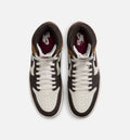 Air Jordan 1 Retro High OG Love Letter 男士休闲运动鞋 - 暗影棕/队红/浅英伦棕