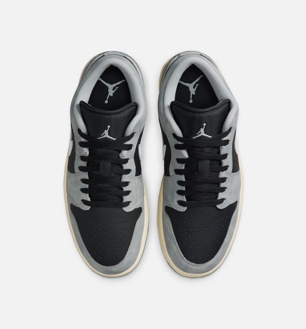 Air Jordan 1 Low SE 男士休闲运动鞋 - 浅烟灰/白/暗黑