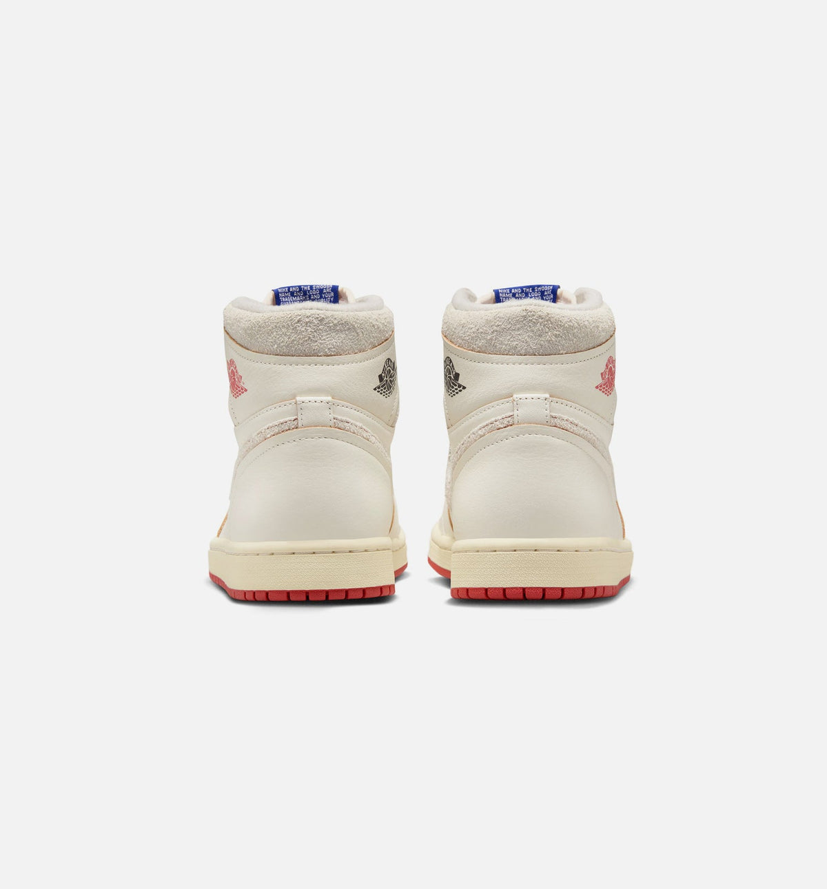 Air Jordan 1 High OG Rare Air Cinnabar 女士休闲运动鞋 - 帆白色/朱砂红/浅骨色