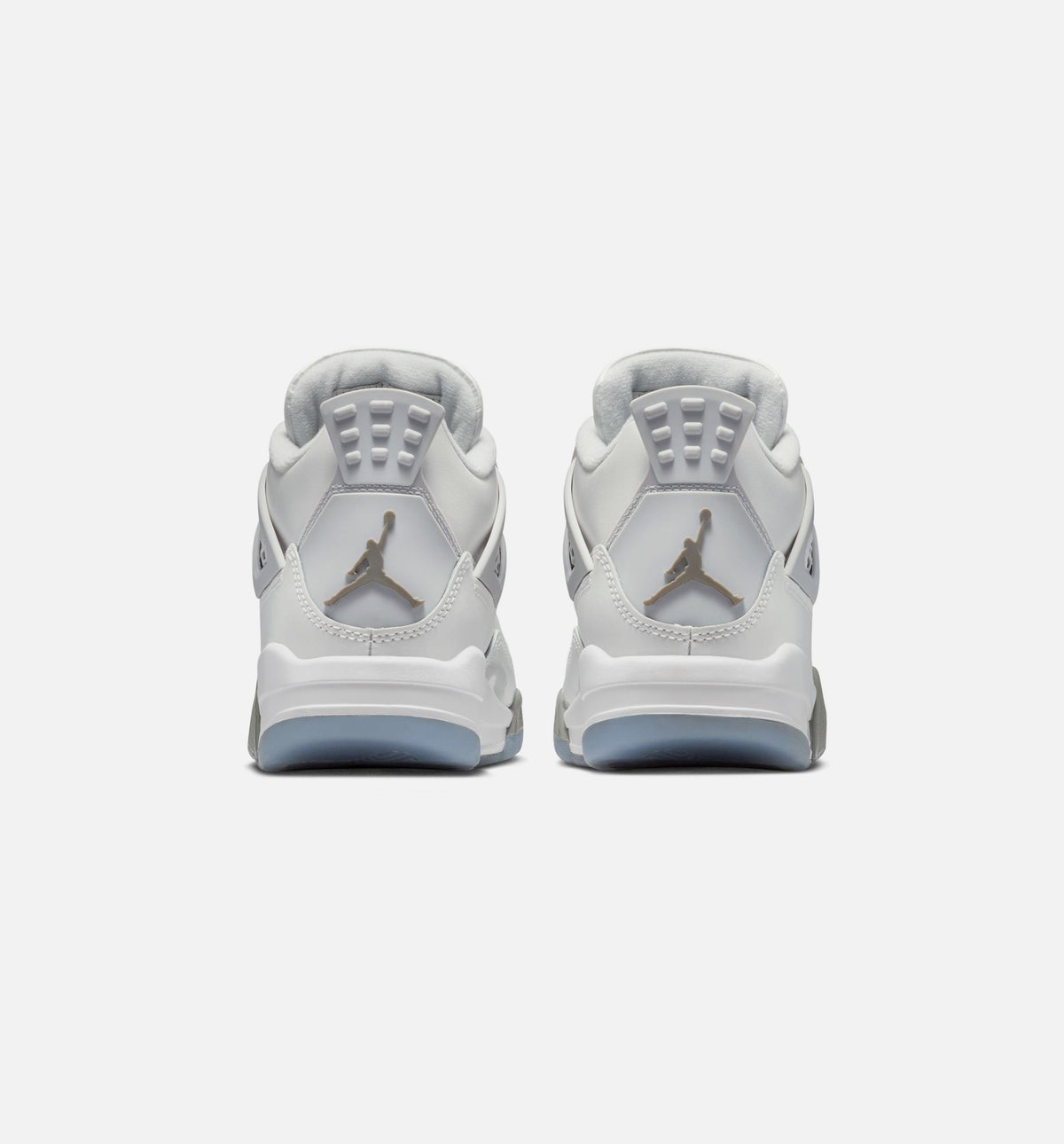 Air Jordan 4 Retro 大童休闲运动鞋 - 光子灰/冰蓝/锡灰