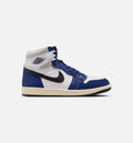 Air Jordan 1 Retro High OG Rare Air 男士休闲运动鞋 - 白/黑/中性灰/深皇家蓝